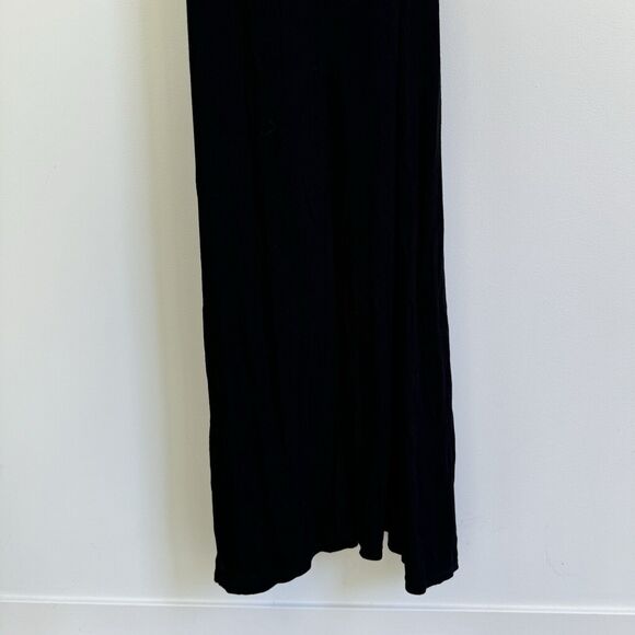 BCBGMAXAZRIA “NEKA”Black Knit Ribbed Maxi Dress Cutout Draped Back XXS NEW Tags - Picture 10 of 14